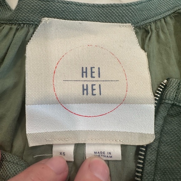 Anthropologie Hei Hei Hilltop Lightweight Bomber Jacket - Picture 3 of 4